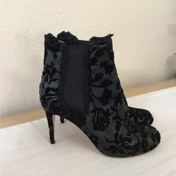 Red Valentino Black floral print size 38 - Picture 2 of 10